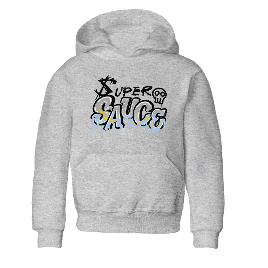 13s Blue Grey shirt to match jordans Super Sauce sneaker tees Air Jordan 13 Blue Grey SNRT sneaker release tees baby toddler Heather Grey 2 cotton Shirt