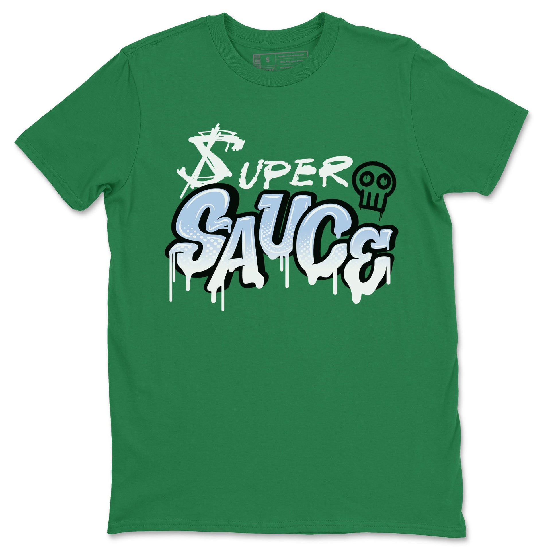 5s Lucky Green shirt to match jordans Super Sauce sneaker tees Air Jordan 5 Lucky Green SNRT Sneaker Release Tees unisex cotton Kelly Green 2 crew neck shirt