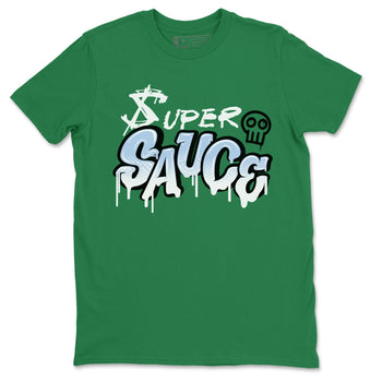 5s Lucky Green shirt to match jordans Super Sauce sneaker tees Air Jordan 5 Lucky Green SNRT Sneaker Release Tees unisex cotton Kelly Green 2 crew neck shirt