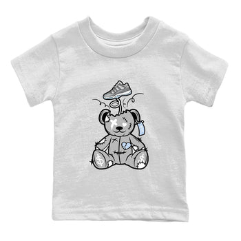 11s Cool Grey shirt to match jordans Surprise Teddy Bear sneaker tees Air Jordan 11 Cool Grey SNRT sneaker release tees baby toddler White 2 cotton Shirt