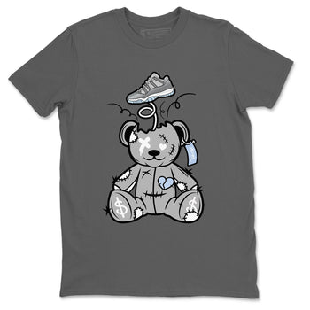 11s Cool Grey shirt to match jordans Surprise Teddy Bear sneaker tees Air Jordan 11 Cool Grey SNRT Sneaker Release Tees unisex cotton Cool Grey 2 crew neck shirt