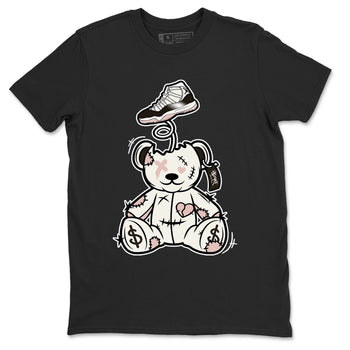 Air Jordan 11 Neapolitan shirt to match jordans Surprise Teddy Bear sneaker tees Air Jordan 11 Neapolitan SNRT Sneaker Tees Unisex Black 2 T-Shirt