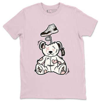 Air Jordan 11 Neapolitan shirt to match jordans Surprise Teddy Bear sneaker tees Air Jordan 11 Neapolitan SNRT Sneaker Tees Unisex Pink 2 T-Shirt