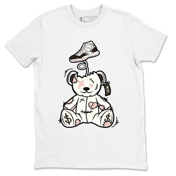 Air Jordan 11 Neapolitan shirt to match jordans Surprise Teddy Bear sneaker tees Air Jordan 11 Neapolitan SNRT Sneaker Tees Unisex White 2 T-Shirt