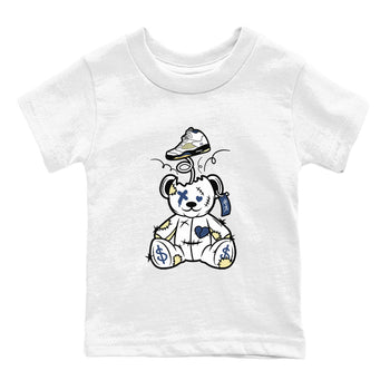 Air Jordan 5 A Ma Maniere x Dawn shirt to match jordans Surprise Teddy Bear sneaker tees Air Jordan 5 A Ma Maniere x Photon Dust SNRT Sneaker Tees Sneaker Matching Shirt Baby Toddler White 2 T-Shirt