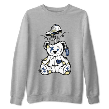 Air Jordan 5 A Ma Maniere x Dawn shirt to match jordans Surprise Teddy Bear sneaker tees Air Jordan 5 A Ma Maniere x Photon Dust SNRT Sneaker Tees Sneaker Matching Shirt Unisex Heather Grey 2 T-Shirt