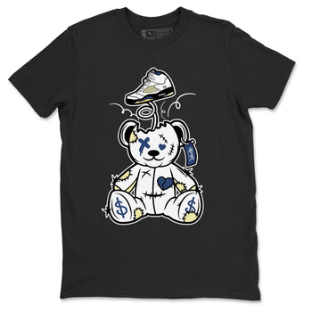 Air Jordan 5 A Ma Maniere x Dawn shirt to match jordans Surprise Teddy Bear sneaker tees Air Jordan 5 A Ma Maniere x Photon Dust SNRT Sneaker Tees Sneaker Matching Shirt Unisex Black 2 T-Shirt