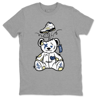 Air Jordan 5 A Ma Maniere x Dawn shirt to match jordans Surprise Teddy Bear sneaker tees Air Jordan 5 A Ma Maniere x Photon Dust SNRT Sneaker Tees Sneaker Matching Shirt Unisex Heather Grey 2 T-Shirt