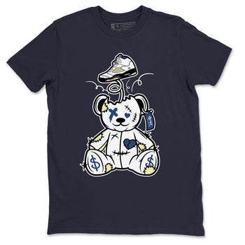 Air Jordan 5 A Ma Maniere x Dawn shirt to match jordans Surprise Teddy Bear sneaker tees Air Jordan 5 A Ma Maniere x Photon Dust SNRT Sneaker Tees Sneaker Matching Shirt Unisex Navy 2 T-Shirt