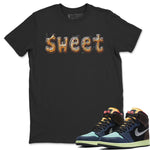 Jordan 1 Bio Hack Sneaker Match Tees Sweet Donut Sneaker Tees Jordan 1 Bio Hack Sneaker Release Tees Unisex Shirts