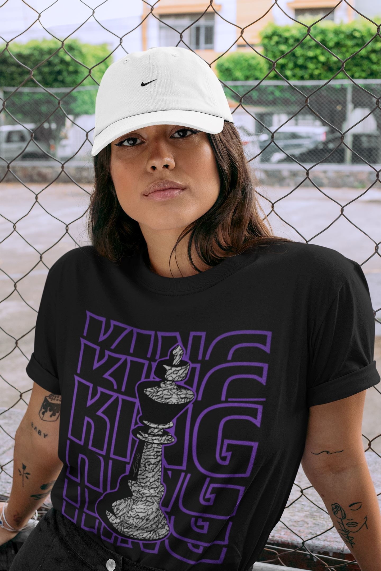 Jordan 3 Dark Iris Sneaker Match Tees King Sneaker Tees Jordan 3 Dark Iris Sneaker Release Tees Unisex Shirts