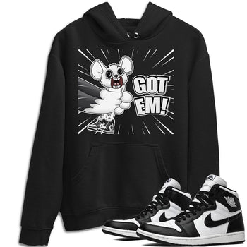 Jordan 1 Black White Sneaker Match Tees T&J Got Em Sneaker Tees Jordan 1 Black White Sneaker Release Tees Unisex Shirts
