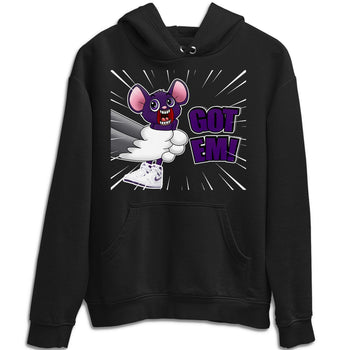 Jordan 1 WMNS Court Purple Sneaker Match Tees T&J Got Em Sneaker Tees Jordan 1 WMNS Court Purple Sneaker Release Tees Unisex Shirts