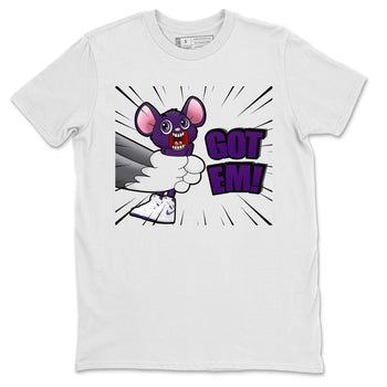 Jordan 1 WMNS Court Purple Sneaker Match Tees T&J Got Em Sneaker Tees Jordan 1 WMNS Court Purple Sneaker Release Tees Unisex Shirts