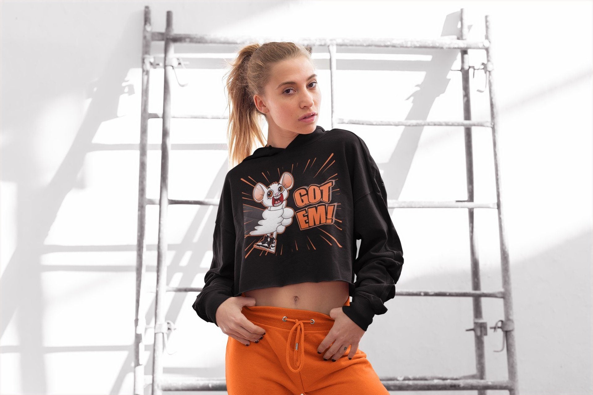 Jordan 1 Electro Orange Sneaker Match Tees T&J Got Em Sneaker Tees Jordan 1 Electro Orange Sneaker Release Tees Women's Shirts