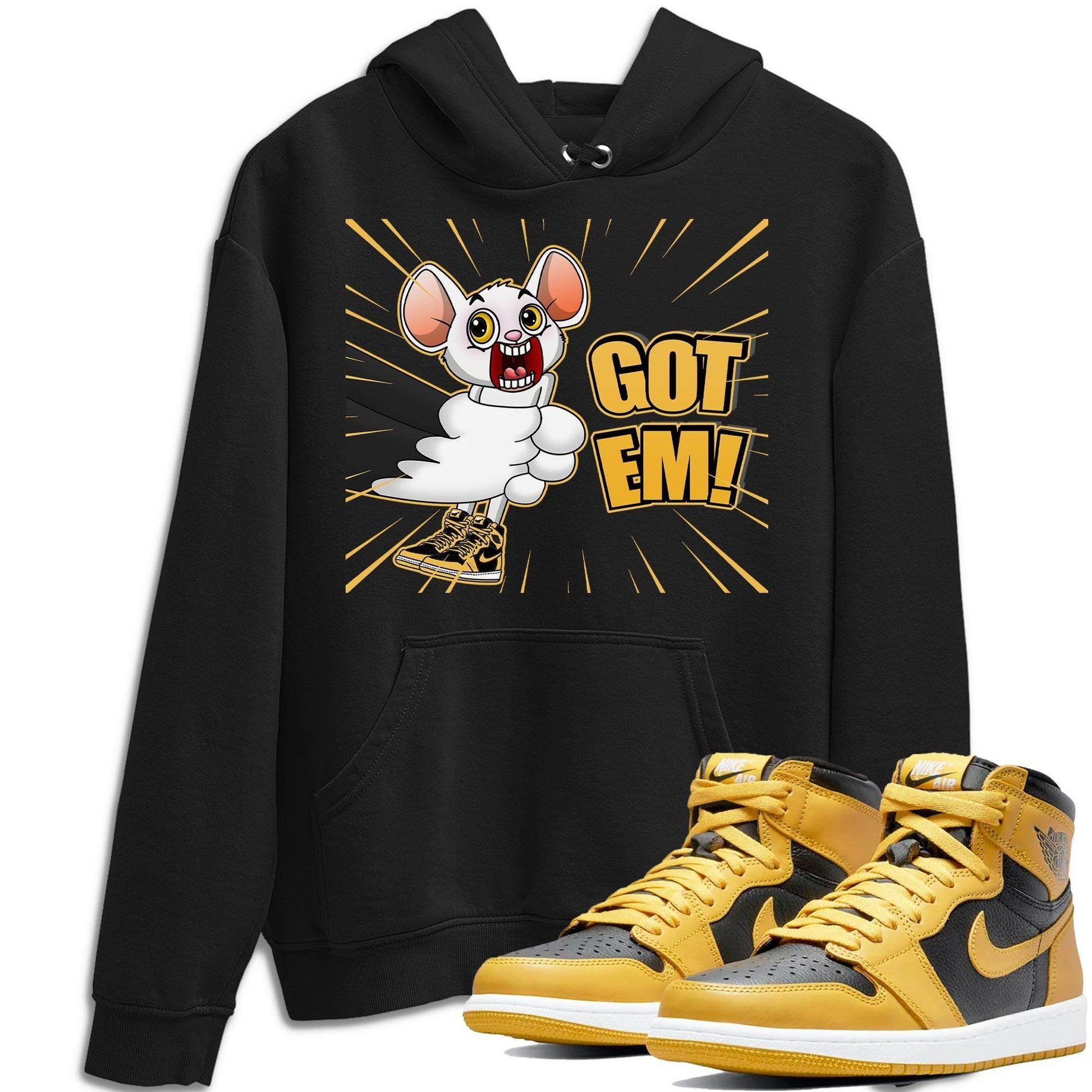 Jordan 1 Pollen Sneaker Match Tees T&J Got Em Sneaker Tees Jordan 1 Pollen Sneaker Release Tees Unisex Shirts