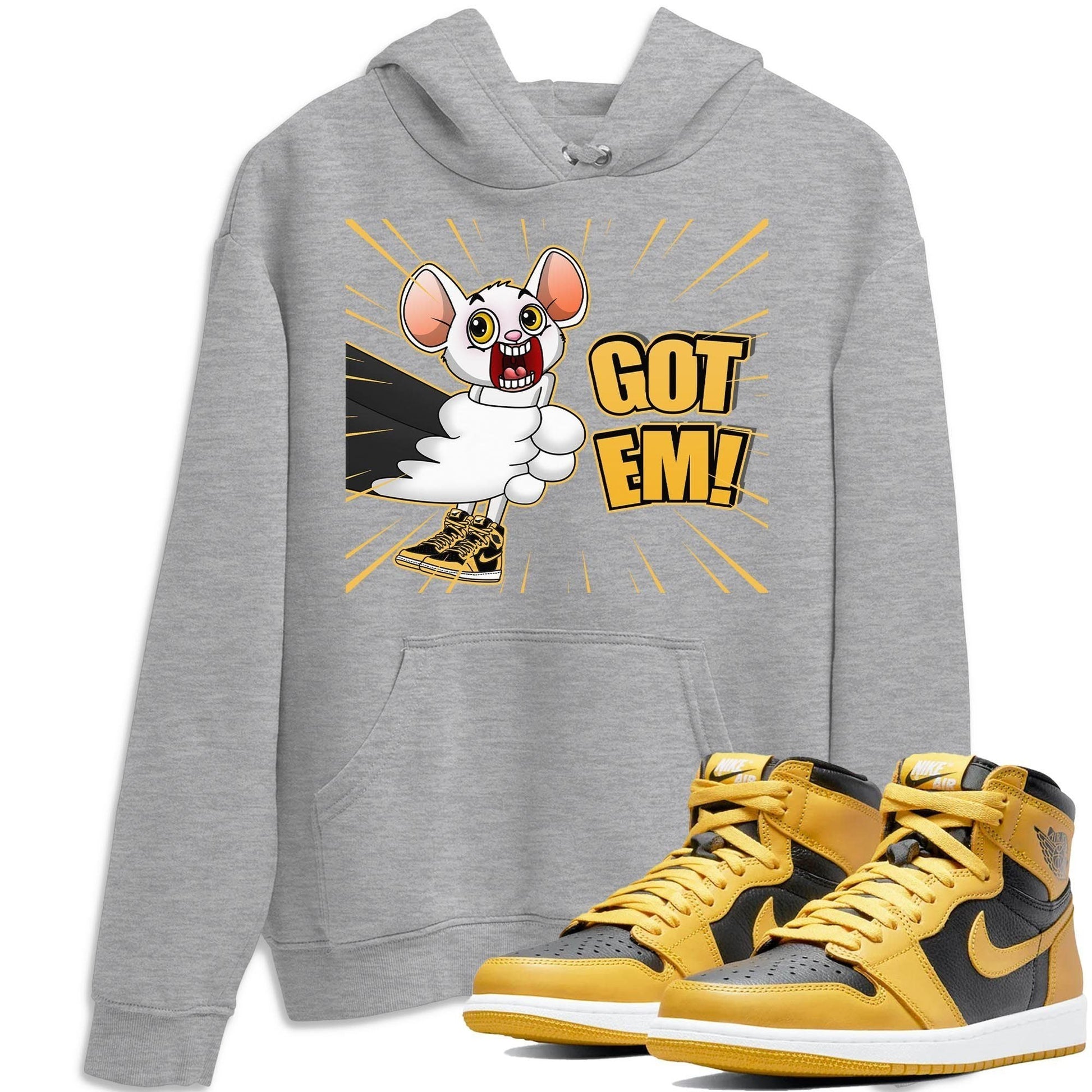 Jordan 1 Pollen Sneaker Match Tees T&J Got Em Sneaker Tees Jordan 1 Pollen Sneaker Release Tees Unisex Shirts