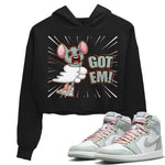 Jordan 1 Seafoam Sneaker Match Tees T&J Got Em Sneaker Tees Jordan 1 Seafoam Sneaker Release Tees Women's Shirts