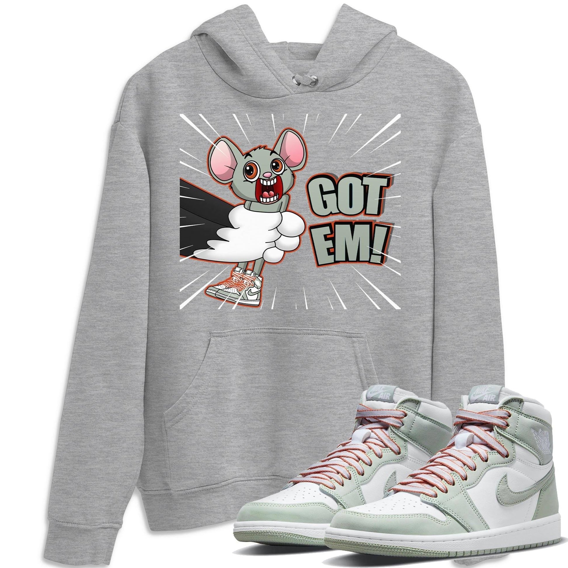 Jordan 1 Seafoam Sneaker Match Tees T&J Got Em Sneaker Tees Jordan 1 Seafoam Sneaker Release Tees Unisex Shirts