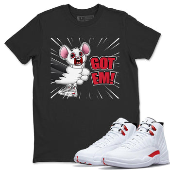 Jordan 12 Twist Sneaker Match Tees T&J Got Em Sneaker Tees Jordan 12 Twist Sneaker Release Tees Unisex Shirts