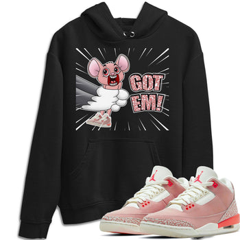 Jordan 3 Rust Pink Sneaker Match Tees T&J Got Em Sneaker Tees Jordan 3 Rust Pink Sneaker Release Tees Unisex Shirts