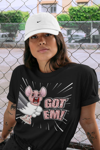 Jordan 3 Rust Pink Sneaker Match Tees T&J Got Em Sneaker Tees Jordan 3 Rust Pink Sneaker Release Tees Unisex Shirts