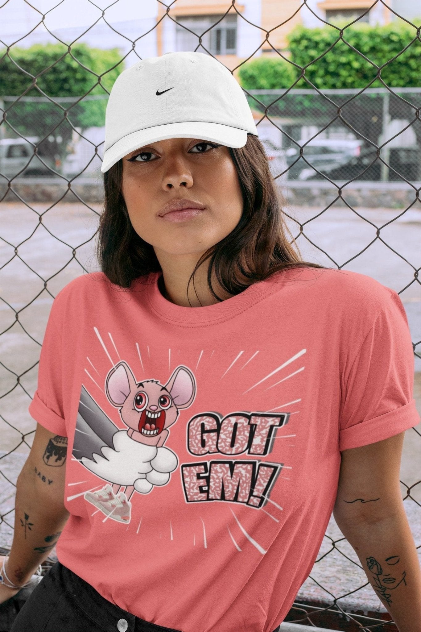 Jordan 3 Rust Pink Sneaker Match Tees T&J Got Em Sneaker Tees Jordan 3 Rust Pink Sneaker Release Tees Unisex Shirts