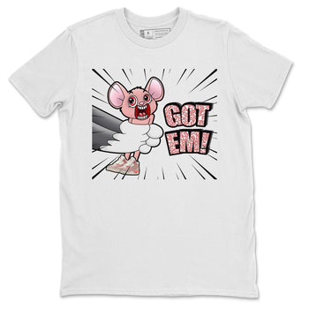 Jordan 3 Rust Pink Sneaker Match Tees T&J Got Em Sneaker Tees Jordan 3 Rust Pink Sneaker Release Tees Unisex Shirts