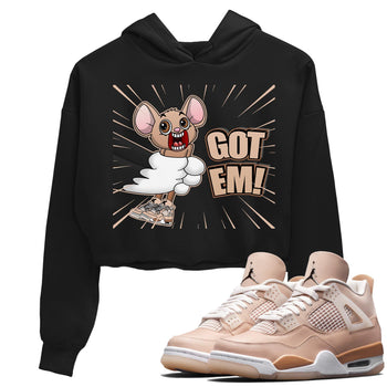 Jordan 4 Shimmer Sneaker Match Tees T&J Got Em Sneaker Tees Jordan 4 Shimmer Sneaker Release Tees Women's Shirts