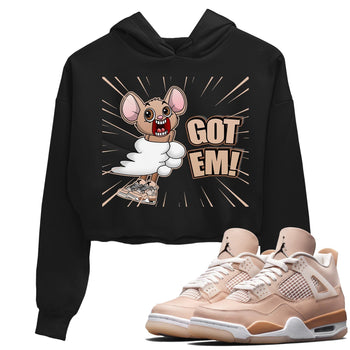 Jordan 4 Shimmer Sneaker Match Tees T&J Got Em Sneaker Tees Jordan 4 Shimmer Sneaker Release Tees Women's Shirts