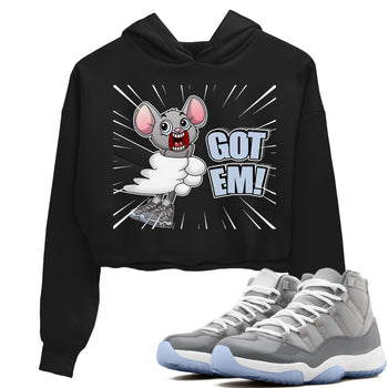 Jordan 11 Cool Grey Sneaker Match Tees T&J Got Em Sneaker Tees Jordan 11 Cool Grey Sneaker Release Tees Women's Shirts