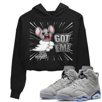 Jordan 6 Georgetown Sneaker Match Tees T&J Got Em Sneaker Tees Jordan 6 Georgetown Sneaker Release Tees Women's Shirts