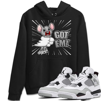 Jordan 4 Military Black Sneaker Match Tees T&J Got Em Sneaker Tees Jordan 4 Military Black Sneaker Release Tees Unisex Shirts