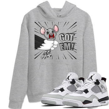 Jordan 4 Military Black Sneaker Match Tees T&J Got Em Sneaker Tees Jordan 4 Military Black Sneaker Release Tees Unisex Shirts