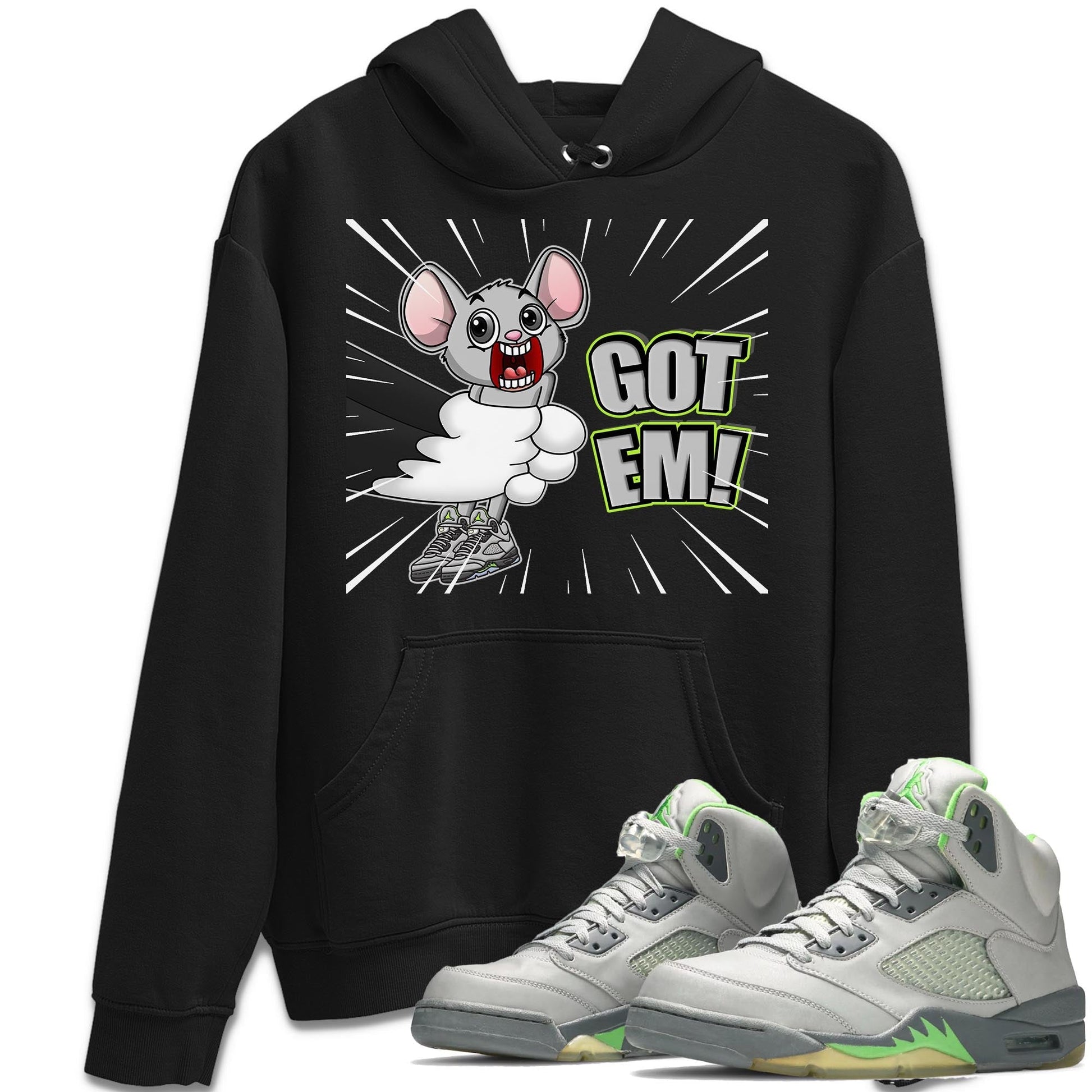 Jordan 5 Green Bean Sneaker Match Tees T&J Got Em Sneaker Tees Jordan 5 Green Bean Sneaker Release Tees Unisex Shirts