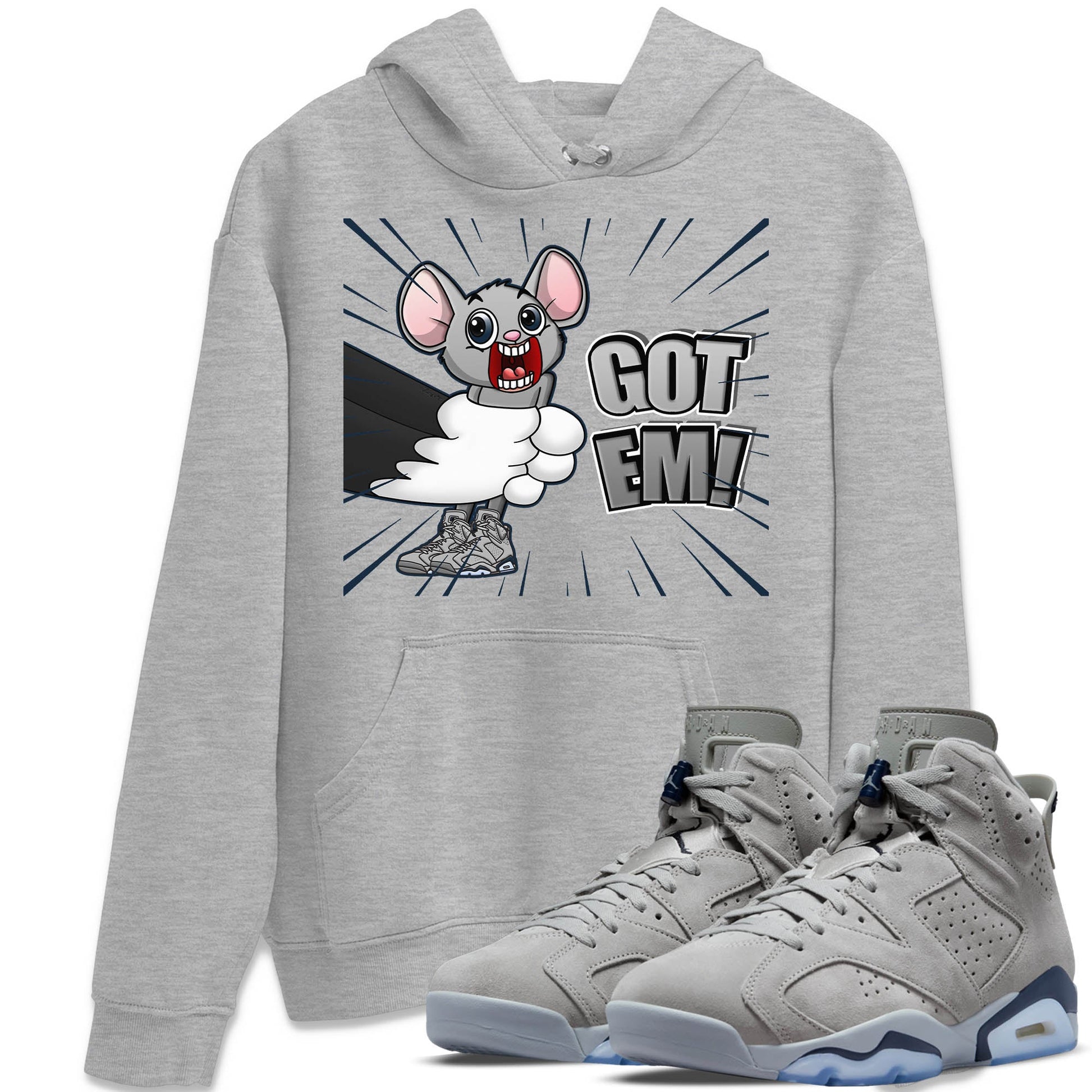 Jordan 6 Georgetown Sneaker Match Tees T&J Got Em Sneaker Tees Jordan 6 Georgetown Sneaker Release Tees Unisex Shirts