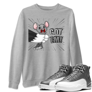 Jordan 12 Stealth Sneaker Match Tees T&J Got Em Sneaker Tees Jordan 12 Stealth Sneaker Release Tees Unisex Shirts