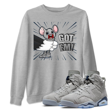 Jordan 6 Georgetown Sneaker Match Tees T&J Got Em Sneaker Tees Jordan 6 Georgetown Sneaker Release Tees Unisex Shirts