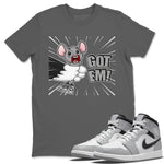 Jordan 1 Light Smoke Grey Sneaker Match Tees T&J Got Em Sneaker Tees Jordan 1 Light Smoke Grey Sneaker Release Tees Unisex Shirts