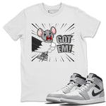 Jordan 1 Light Smoke Grey Sneaker Match Tees T&J Got Em Sneaker Tees Jordan 1 Light Smoke Grey Sneaker Release Tees Unisex Shirts