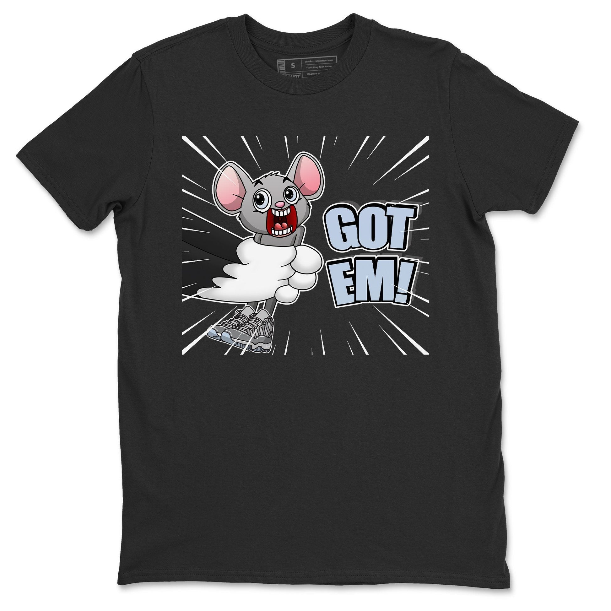 Jordan 11 Cool Grey Sneaker Match Tees T&J Got Em Sneaker Tees Jordan 11 Cool Grey Sneaker Release Tees Unisex Shirts