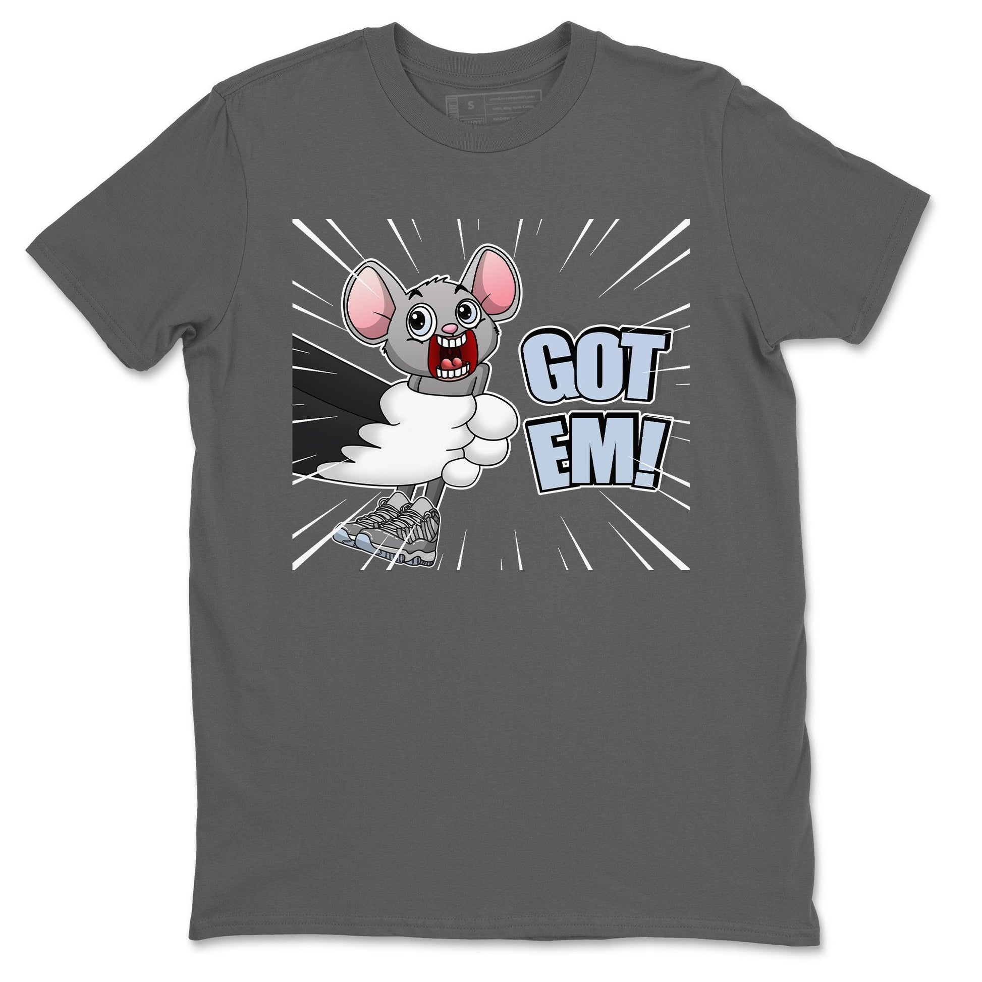 Jordan 11 Cool Grey Sneaker Match Tees T&J Got Em Sneaker Tees Jordan 11 Cool Grey Sneaker Release Tees Unisex Shirts