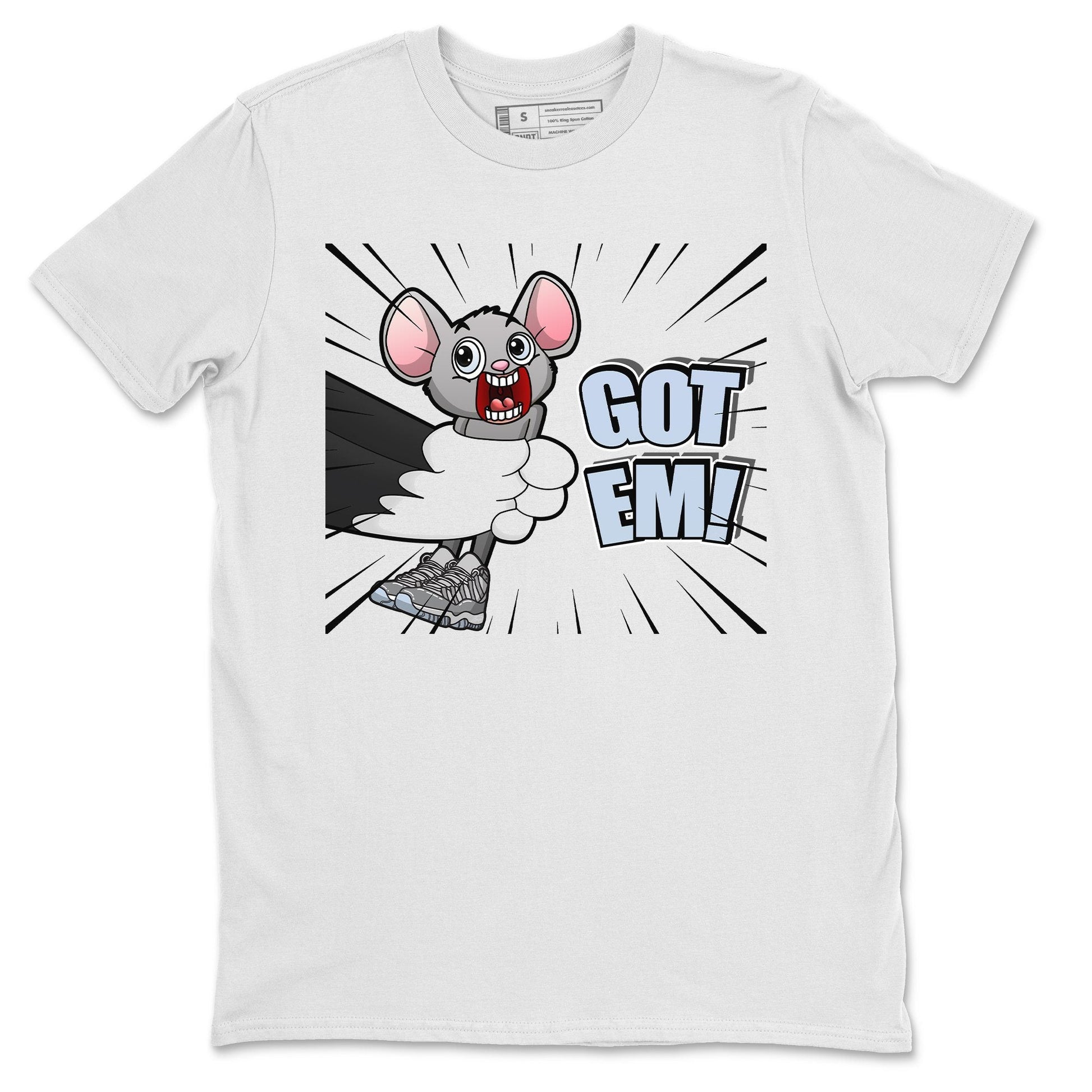 Jordan 11 Cool Grey Sneaker Match Tees T&J Got Em Sneaker Tees Jordan 11 Cool Grey Sneaker Release Tees Unisex Shirts