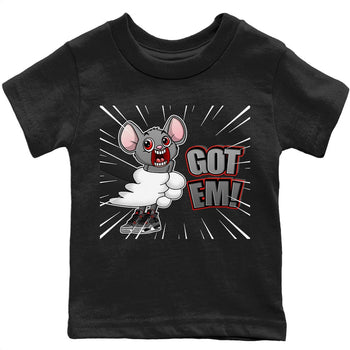 Jordan 4 Infrared Sneaker Match Tees T&J Got Em Sneaker Tees Jordan 4 Infrared Sneaker Release Tees Kids Shirts