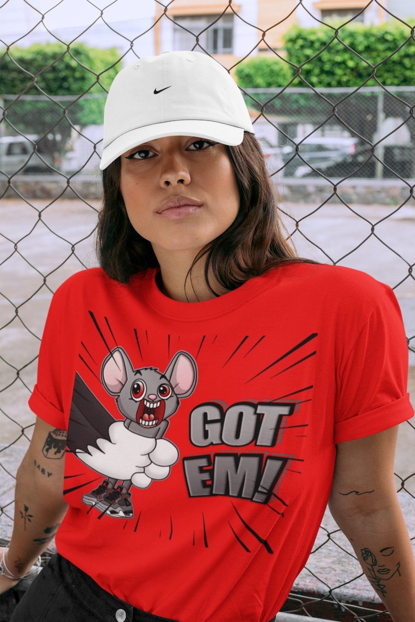 Jordan 4 Infrared Sneaker Match Tees T&J Got Em Sneaker Tees Jordan 4 Infrared Sneaker Release Tees Unisex Shirts