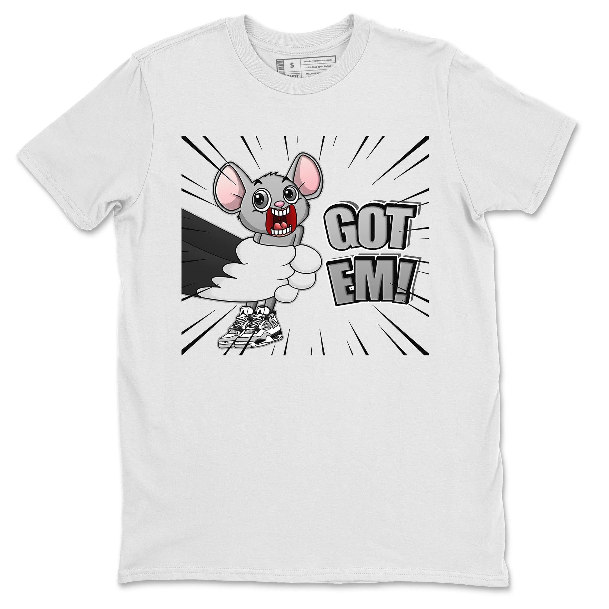 Jordan 4 Military Black Sneaker Match Tees T&J Got Em Sneaker Tees Jordan 4 Military Black Sneaker Release Tees Unisex Shirts