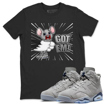 Jordan 6 Georgetown Sneaker Match Tees T&J Got Em Sneaker Tees Jordan 6 Georgetown Sneaker Release Tees Unisex Shirts