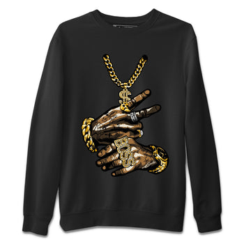 Air Jordan 3 Palomino Sneaker Match Tees Tattoo Hands Sneaker Tees Jordan 3 Palomino Sneaker Release Tees Unisex Shirts Black 2