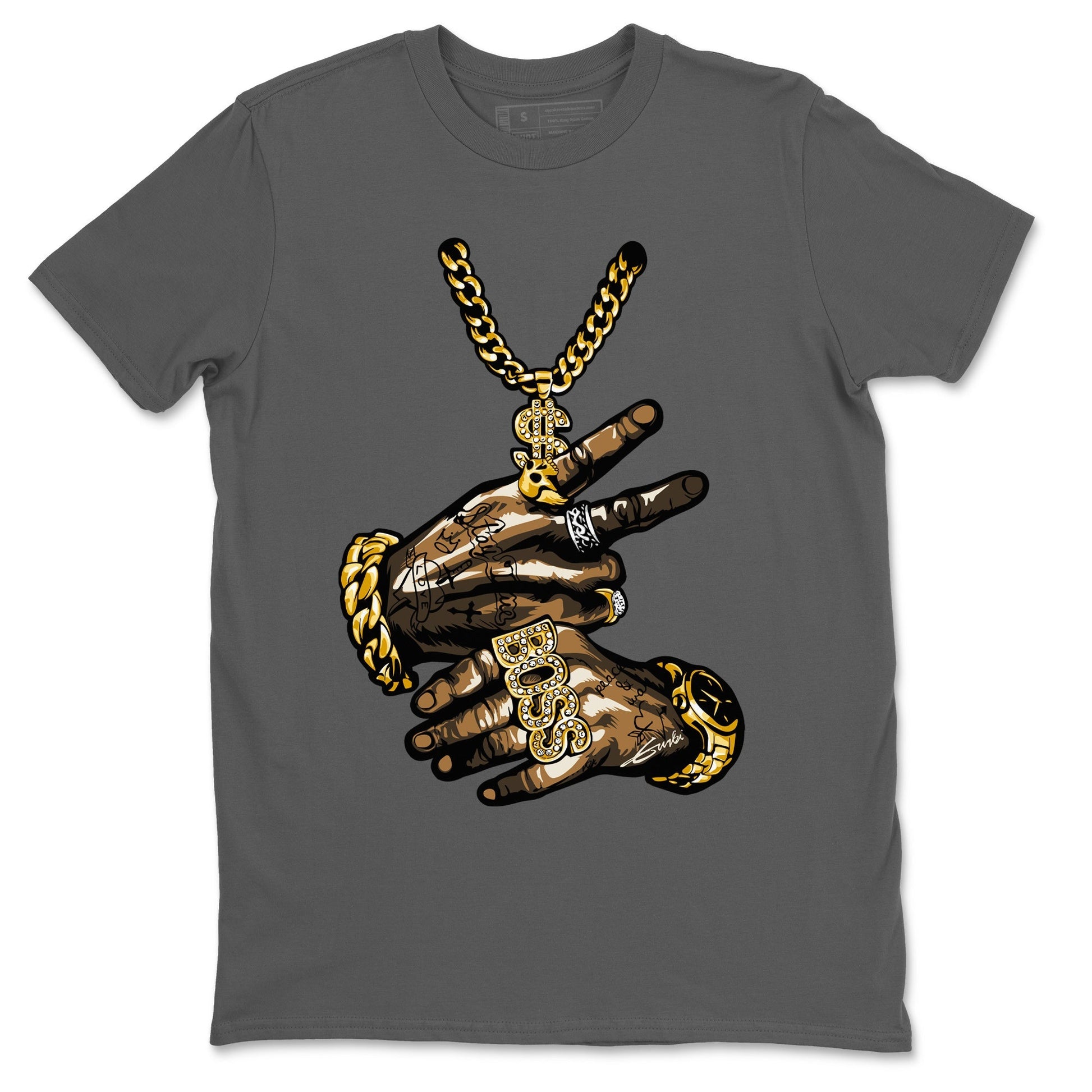 Air Jordan 3 Palomino Sneaker Match Tees Tattoo Hands Sneaker Tees Jordan 3 Palomino Sneaker Release Tees Unisex Shirts Cool Grey 2