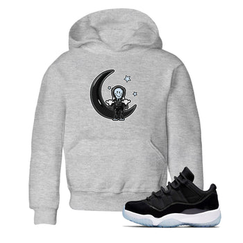 Air Jordan 11 Space shirt to match jordans The Astronaut sneaker tees AJ11 Black and Varsity Royal SNRT Sneaker Release Tees Baby Toddler Heather Grey 1 T-Shirt